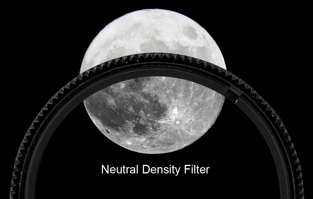 SV139 Telescope Filter 1.25 inches ND Neutral Density for Moon Observation - W9108A