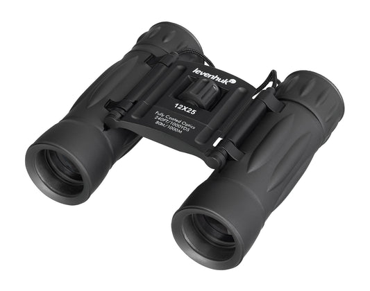Jumelles compactes 12x25 Atom pour voyage - Levenhuk