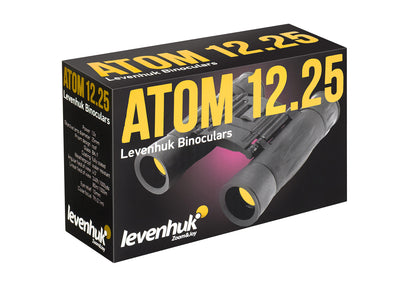 Jumelles compactes 12x25 Atom pour voyage - Levenhuk