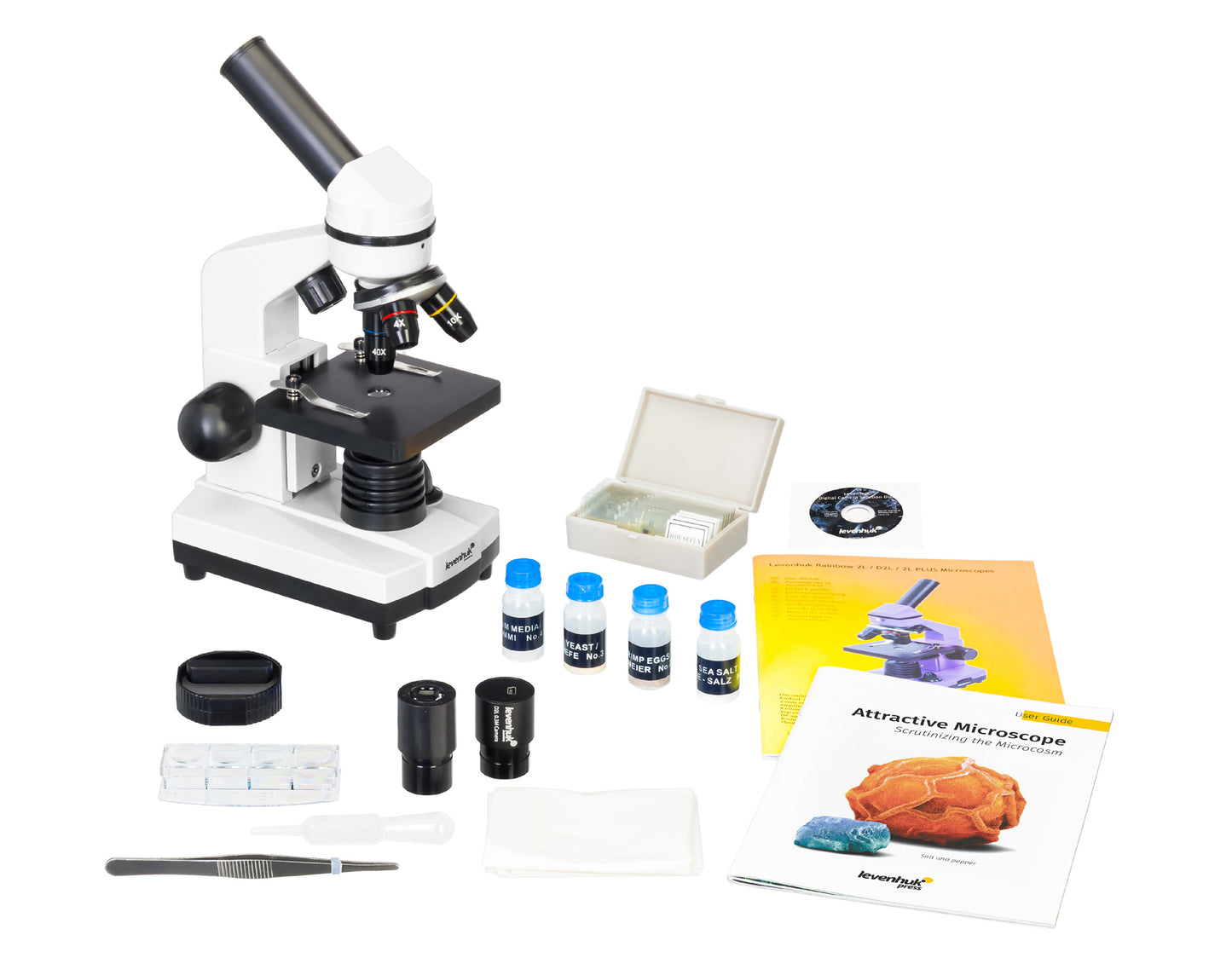Microscope numérique Rainbow D2L 0,3 Mpx Moonstone Levenhuk