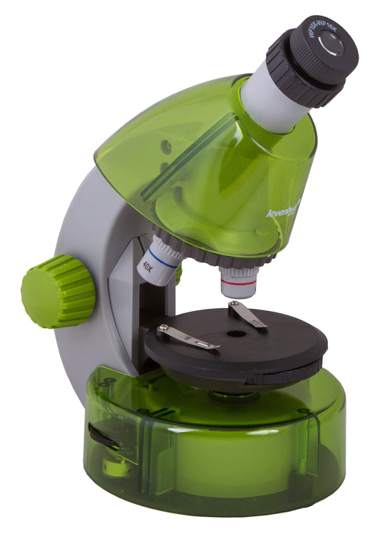 Microscope enfant LabZZ M101 40x-640x avec kit d'expériences - Levenhuk