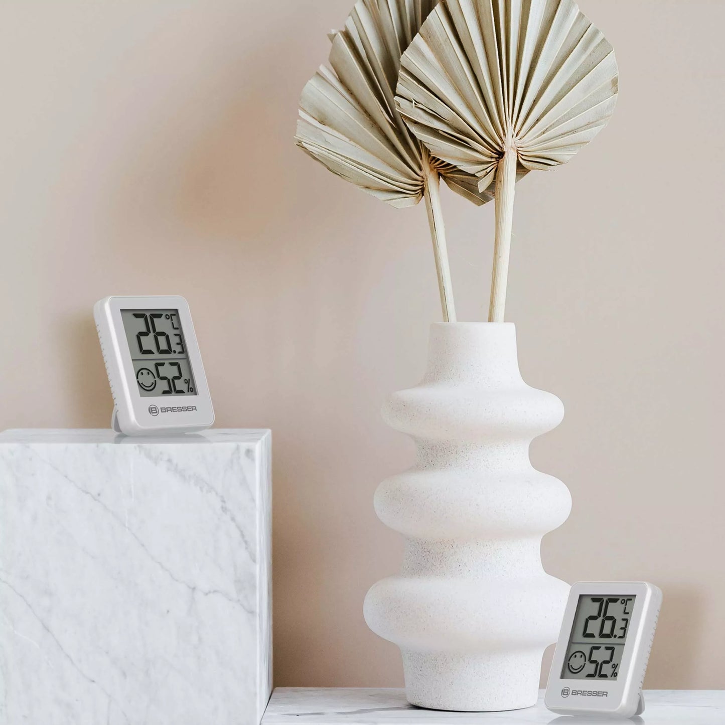 Set of 3 ClimaTemp Hygro white indicators