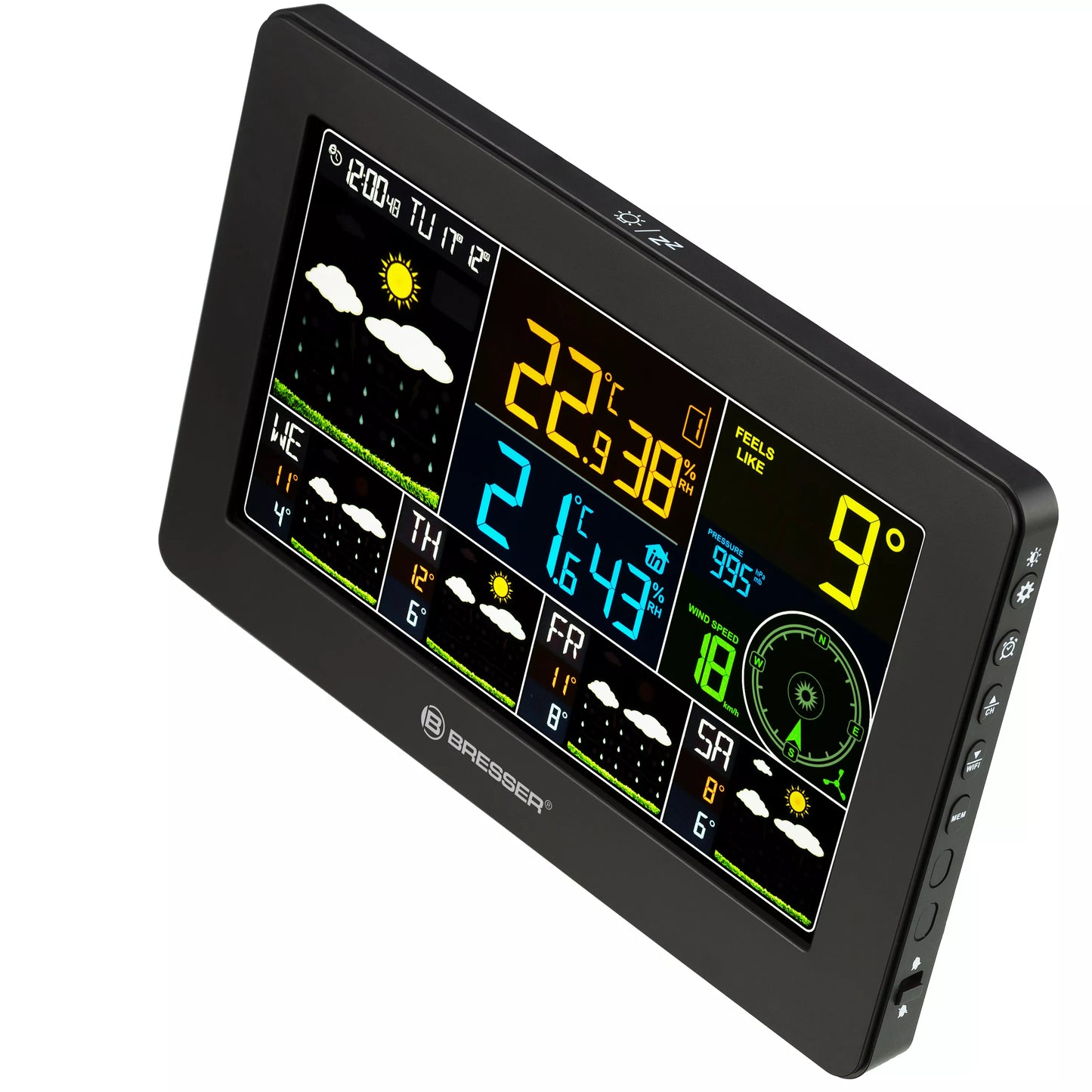 Belas štormo stotis be laido su 4 dienų prognozėmis