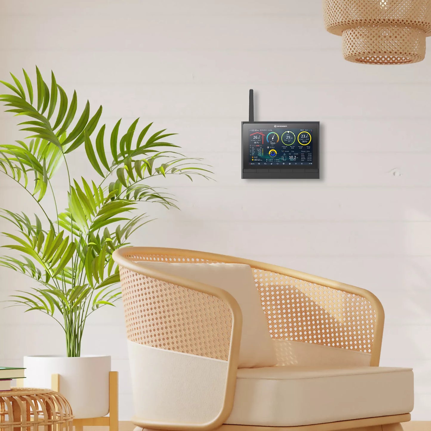 Weather Center, HD WIFI 9-in-1 Heat Stress Index
