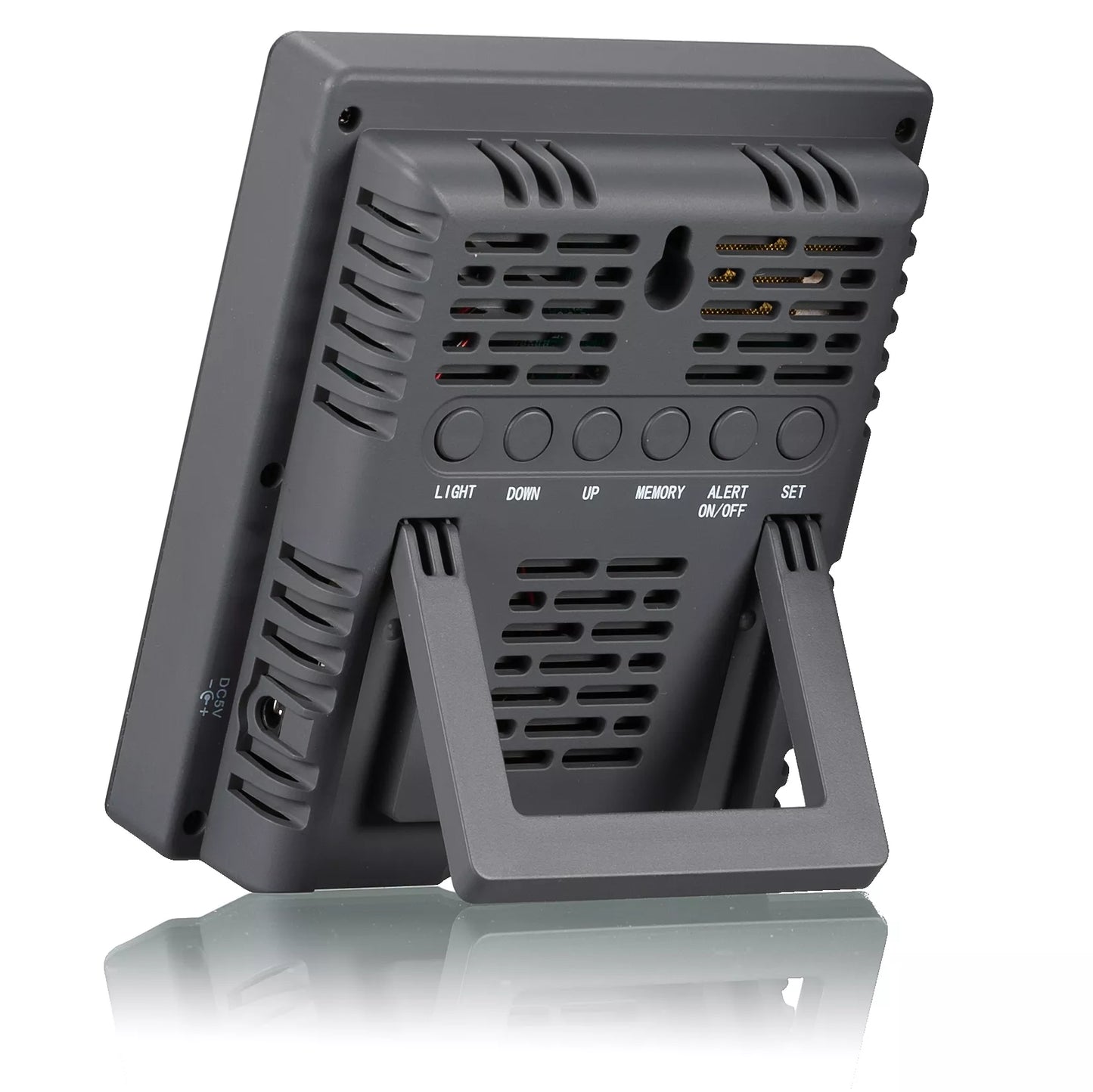 Moniteur de qualité de l'air CO2 Smile gris