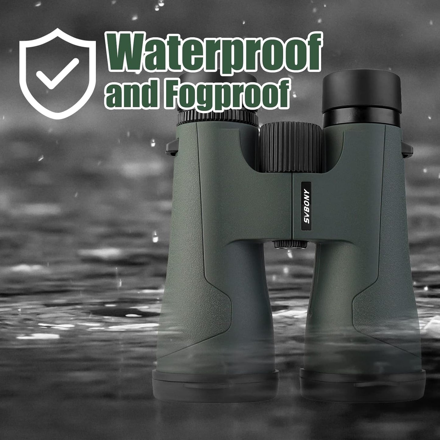 SA203 12x50 Binoculars for Long-Range Observation with BAK4 Prisms and Multi-Coated Lenses