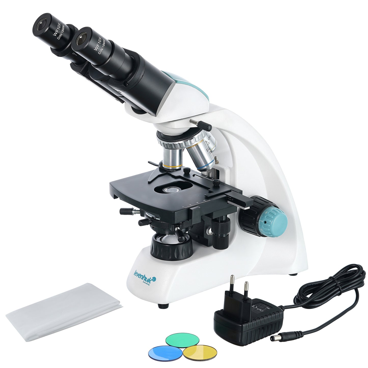 Microscope binoculaire de laboratoire 40x–1000x Levenhuk 400B