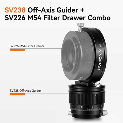 Diviseur Optique Hors-Axe SV238 pour Imagerie à Longue Focale - Svbony