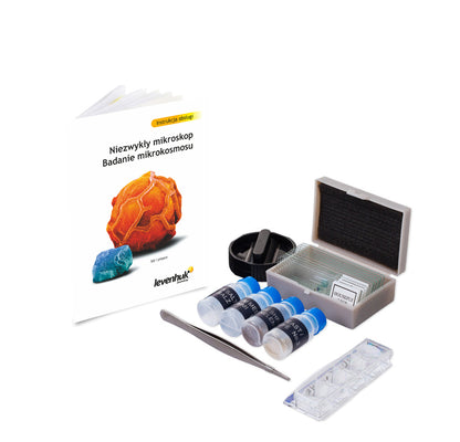 Microscope enfant LabZZ M101 40x-640x avec kit d'expériences - Levenhuk