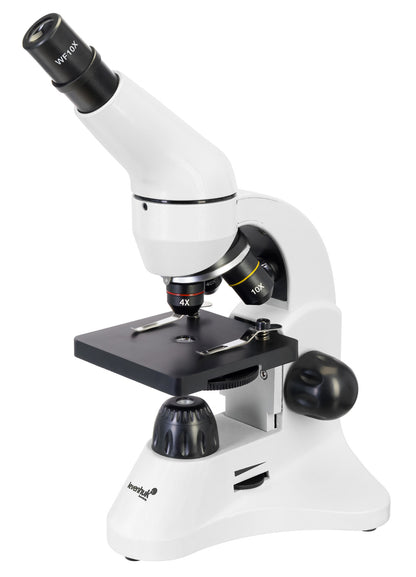 Microscope Rainbow 50L 40×–800× avec kit Levenhuk