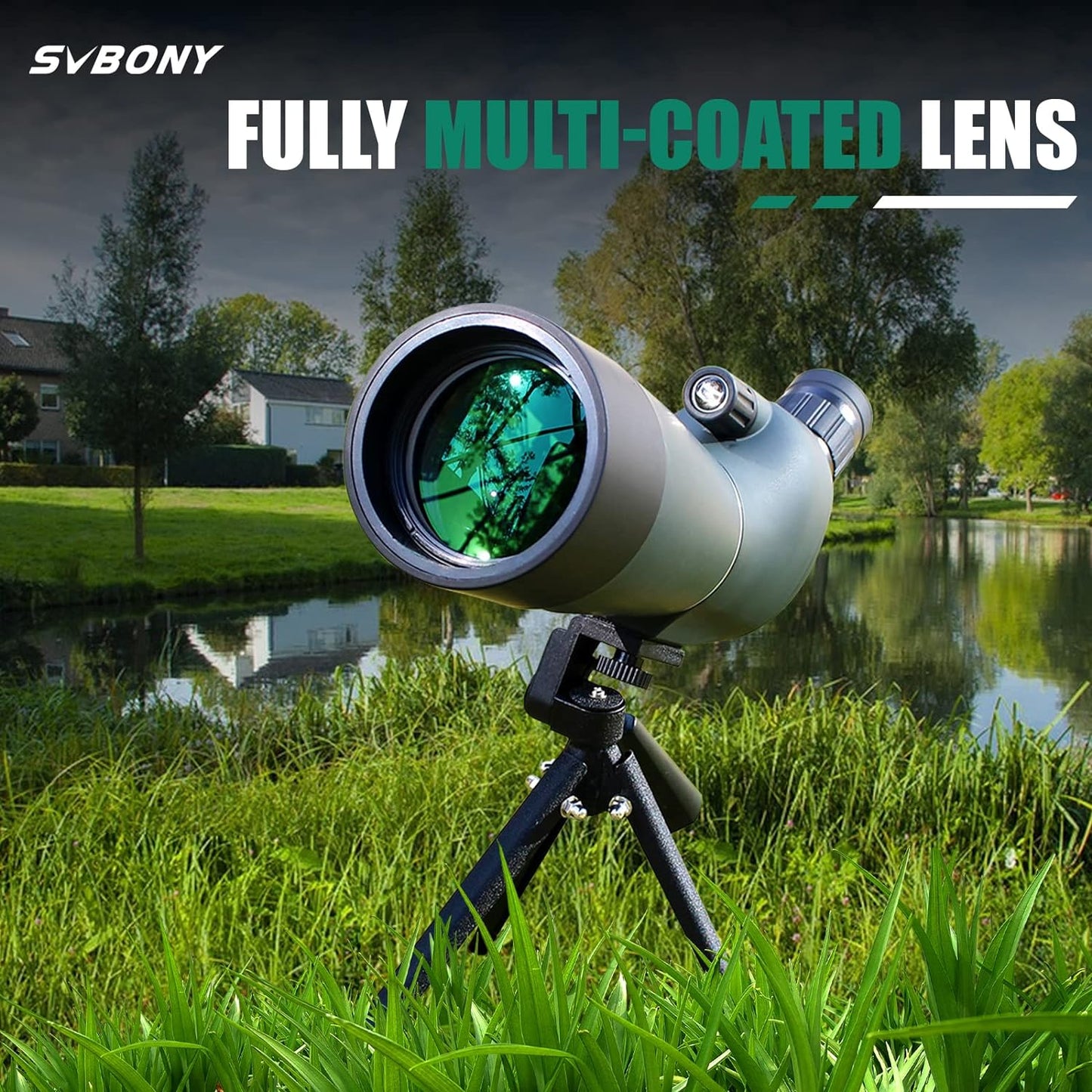 SVBONY SV28 Spotting Scopes - Angled and Straight Models with Variable Magnification Options