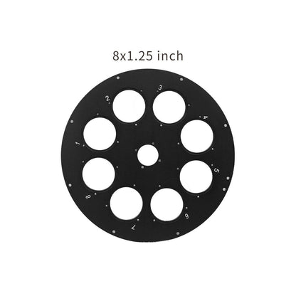 Disque de roue à filtres AFW 7x36mm vers roue 5x2 pouces - ToupTek Astro