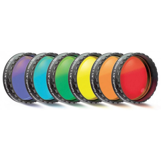 Set de 6 Filtres Couleur 31,8 mm (1,25") pour l'Astronomie - Baader