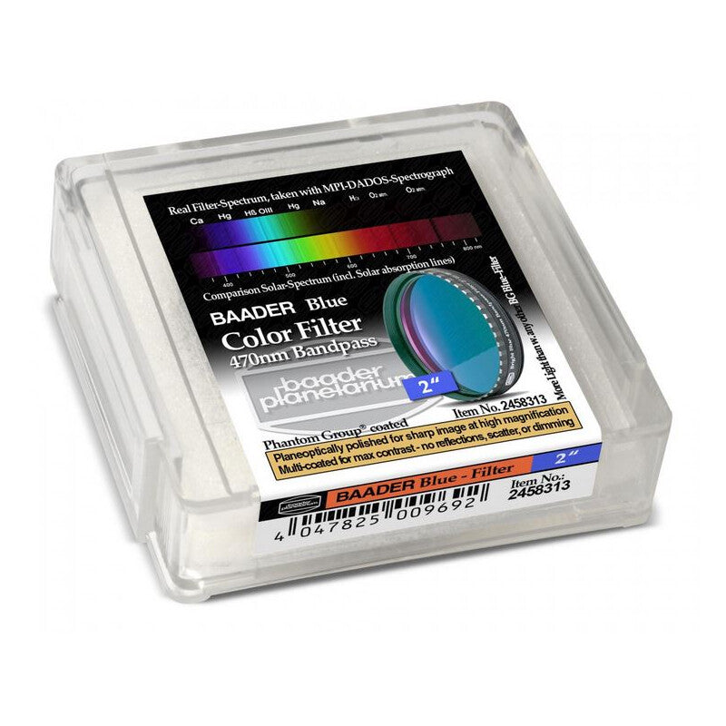 470nm 2” Filter for Planetary Observation and Photography - Baader