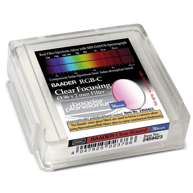 Filtre Klarglas 36 mm pour Observation et Photographie - Baader
