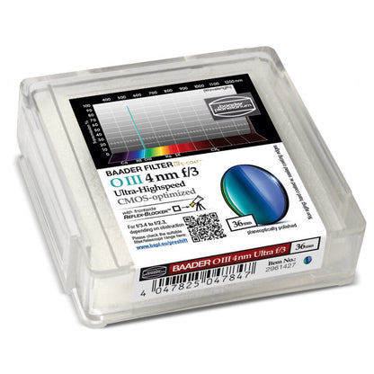 Filtre OIII CMOS f/3 Ultra-Highspeed 36 mm - Baader