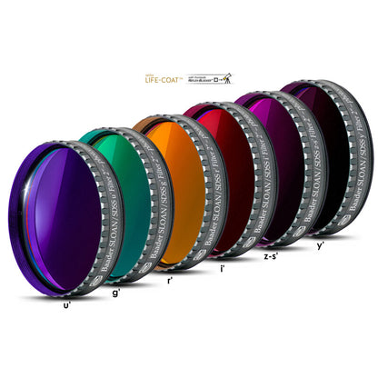 Filtre Photométrique SLOAN/SDSS (ugriz') 2" pour Observation et Photographie - Baader