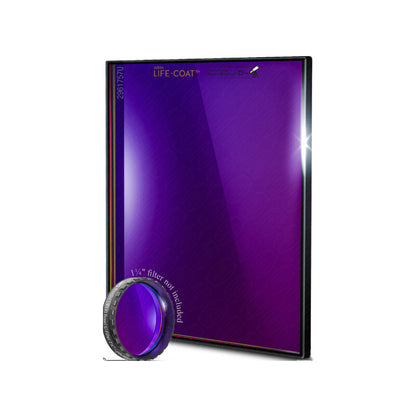 Filtre Bessel UBVRI 100x100 mm pour Photométrie Scientifique - Baader