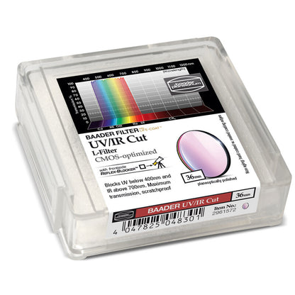 Filtre UV/IR L CMOS 36mm pour Observation et Astrophotographie - Baader