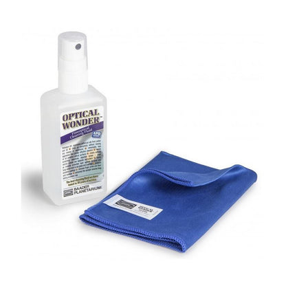 Liquide de Nettoyage Optique Optical Wonder 100 ml avec Chiffon - Baader