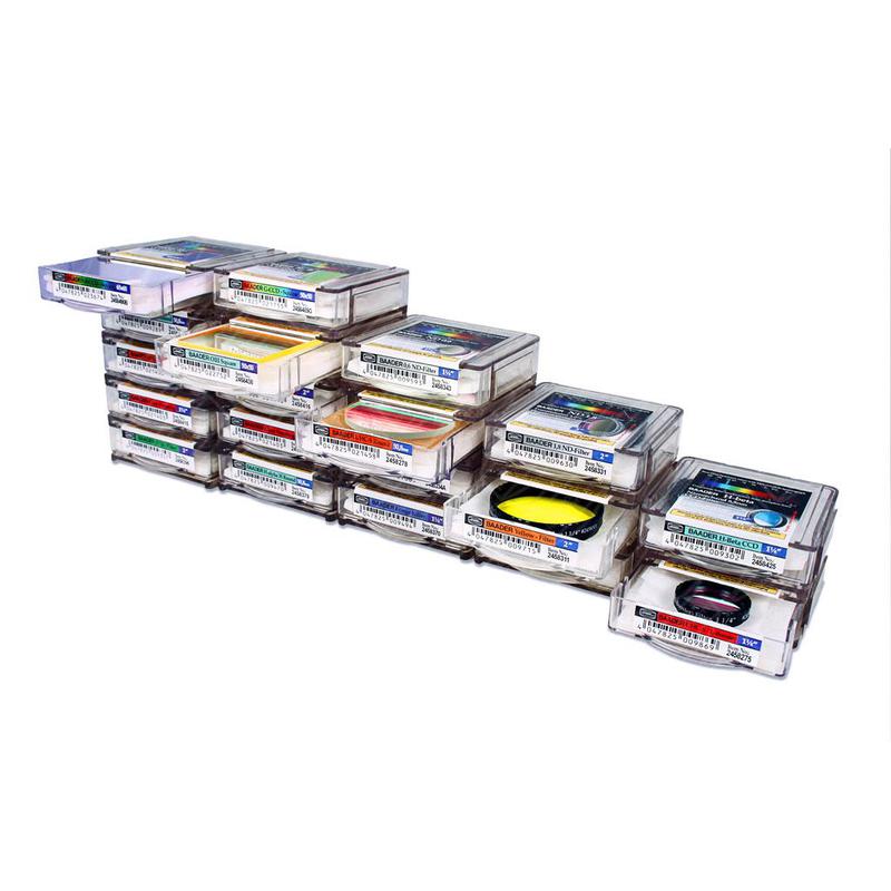 Stackable Filter Box for 31.75 mm to 65x65 mm Filters - Baader