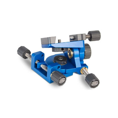 Platine tangentielle réglable Stronghold bleue pour télescope - Baader
