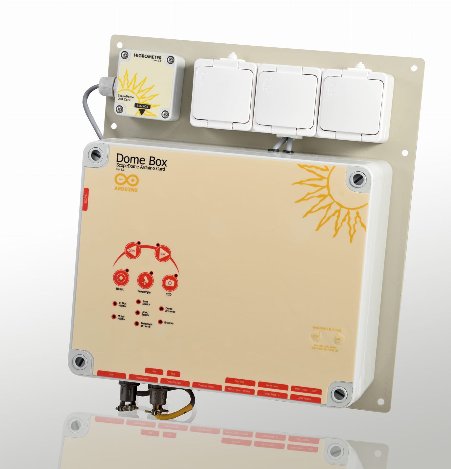 Système d'Automatisation et de motorisation PlugAndPlay pour Coupole ScopeDome 2m - Astronomy Store