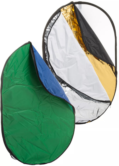 Diffuseur pliable 7 en 1, réflecteur et fond studio 90x120 cm - Bresser