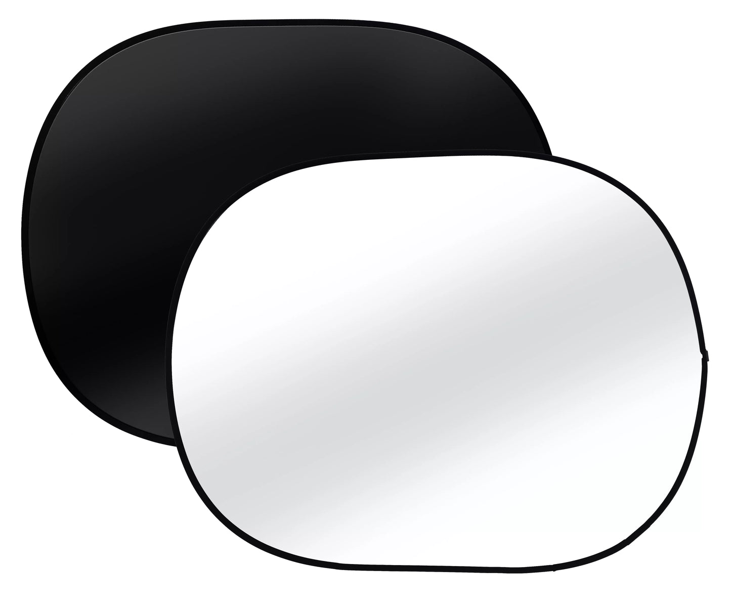 Fond de studio pliable noir/blanc 150 x 200 cm BRESSER BR-3