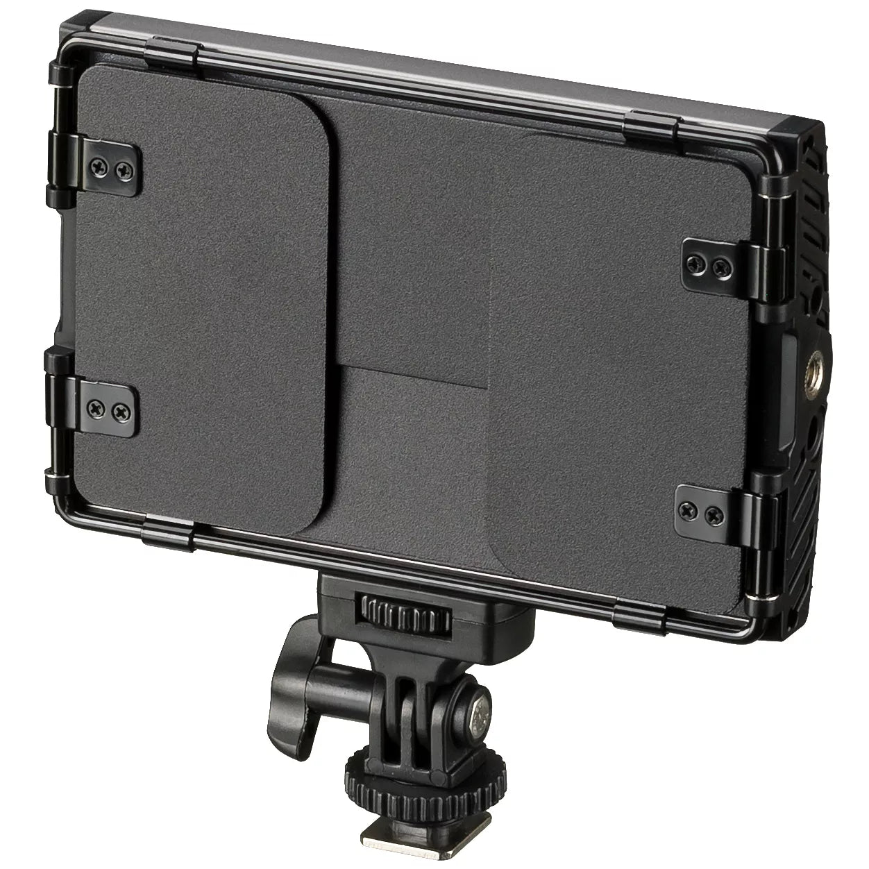 Torche LED vidéo PT Pro 15B-II bi-color avec volets, batterie et étui Bresser
