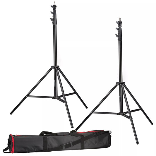 Lot de 2 trépieds d’éclairage 280 cm avec sac BR-TP280 PRO-1 Bresser