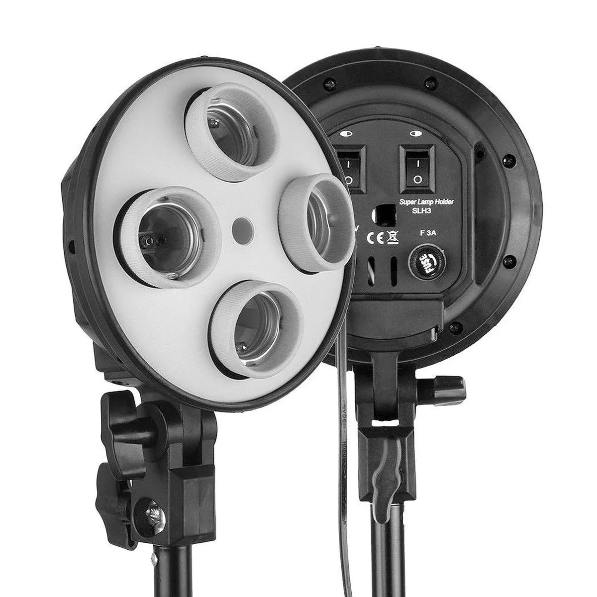 Kit d’éclairage LED lumière du jour BR-2845 avec 2 softbox 50 x 70 cm Bresser
