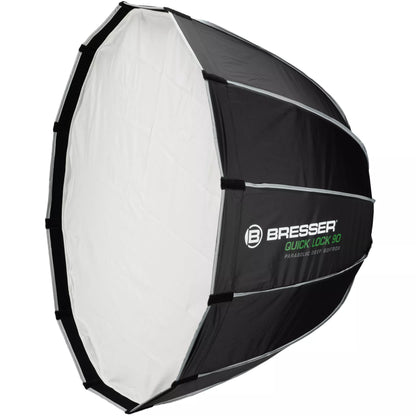 Softbox parabolique Deep 90 cm Quick Lock Bowens avec grille BRESSER