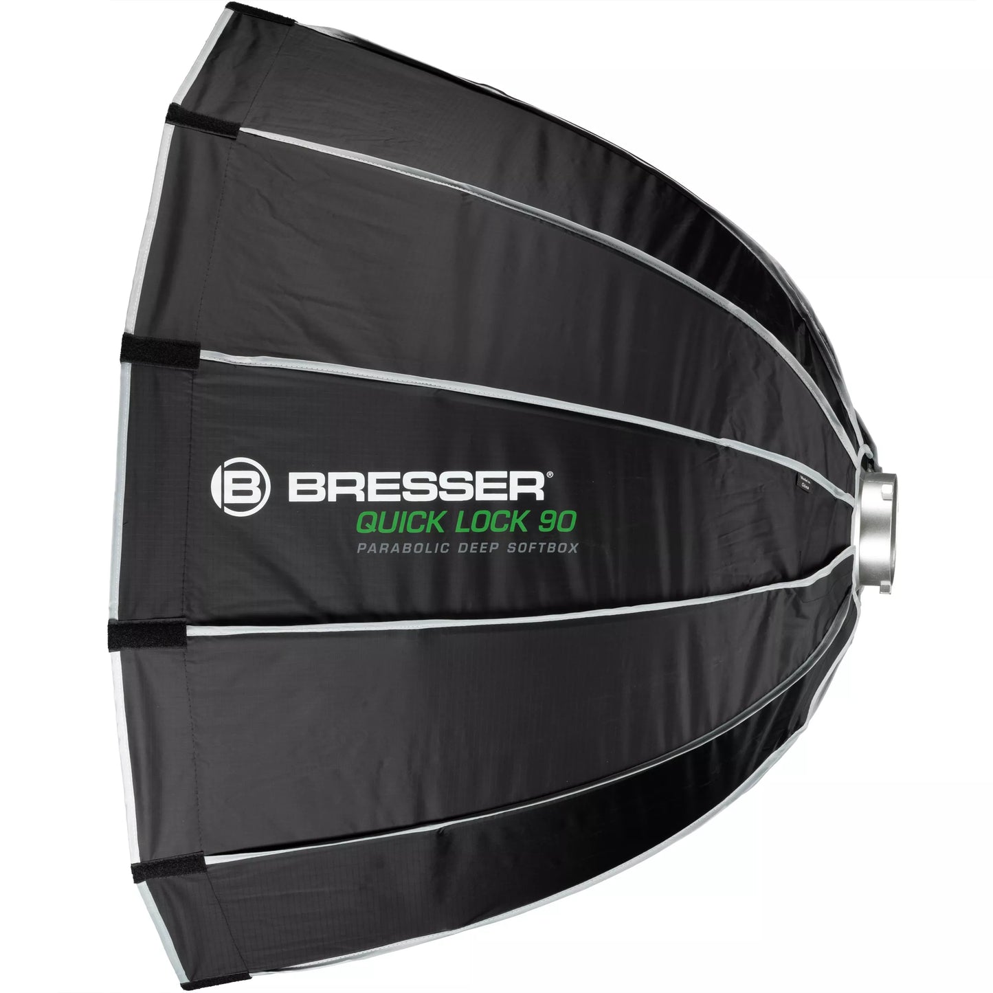 Softbox parabolique Deep 90 cm Quick Lock Bowens avec grille BRESSER