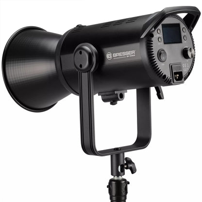 Lampe LED COB RGB 180W BR-180RGB – mode CCT, RGBCW/HSI, Bowens, DMX512 – contrôle Bluetooth - BRESSER