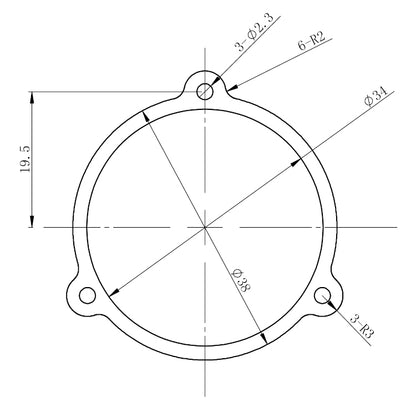 Filter fixation for electronic filter wheel EFW ZWO 5x31,75 mm