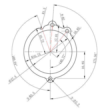 Filter fixation for electronic filter wheel EFW ZWO 5x31,75 mm