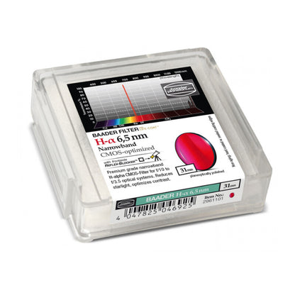 Filtre H-alpha CMOS Narrowband 31 mm pour l'astronomie - Baader
