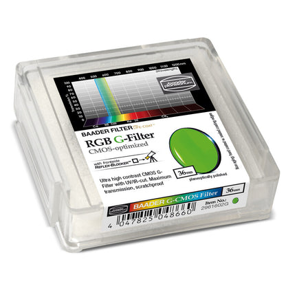Filtre RGB-G CMOS 36 mm pour Observation et Photographie - Baader