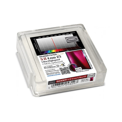 Filtre SII CMOS f/3 Ultra-Highspeed 65x65mm pour astrophotographie - Baader