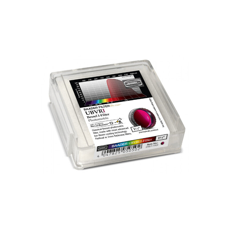 Filtre UBVRI Bessel I 31,8 mm pour Photométrie - Baader