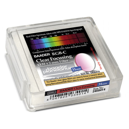 Filtre Klarglas 31 mm pour Astronomie - Baader