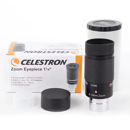 Oculaire zoom Celestron 8-24mm 1.25" - Astronomy Store