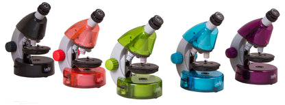 Microscope enfant LabZZ M101 40x-640x avec kit d'expériences - Levenhuk