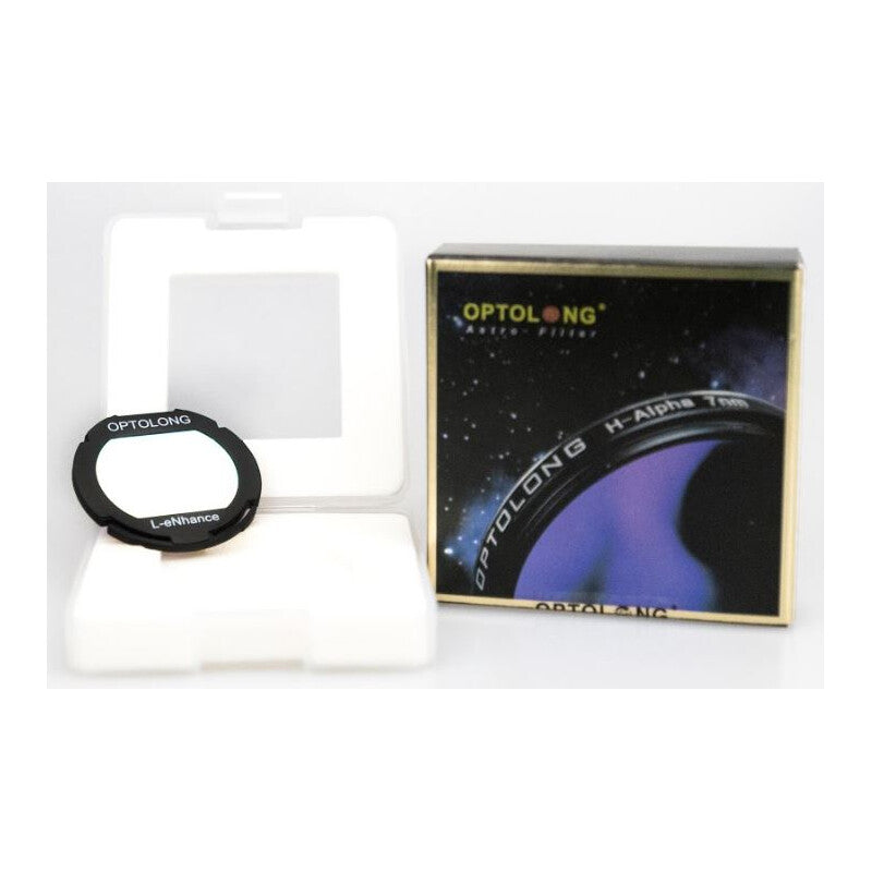 Filtro Clip L-eNhance Dual-Bandpass per Canon APS-C EOS - Hα/Hβ/OIII - riduzione dell'inquinamento luminoso - per l'astronomia - Optolong
