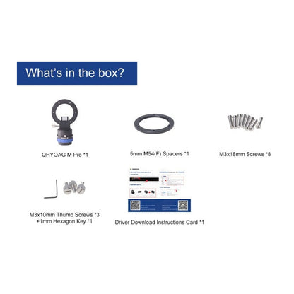 Off-Axis-Guider M Pro pour l'astronomie - QHY