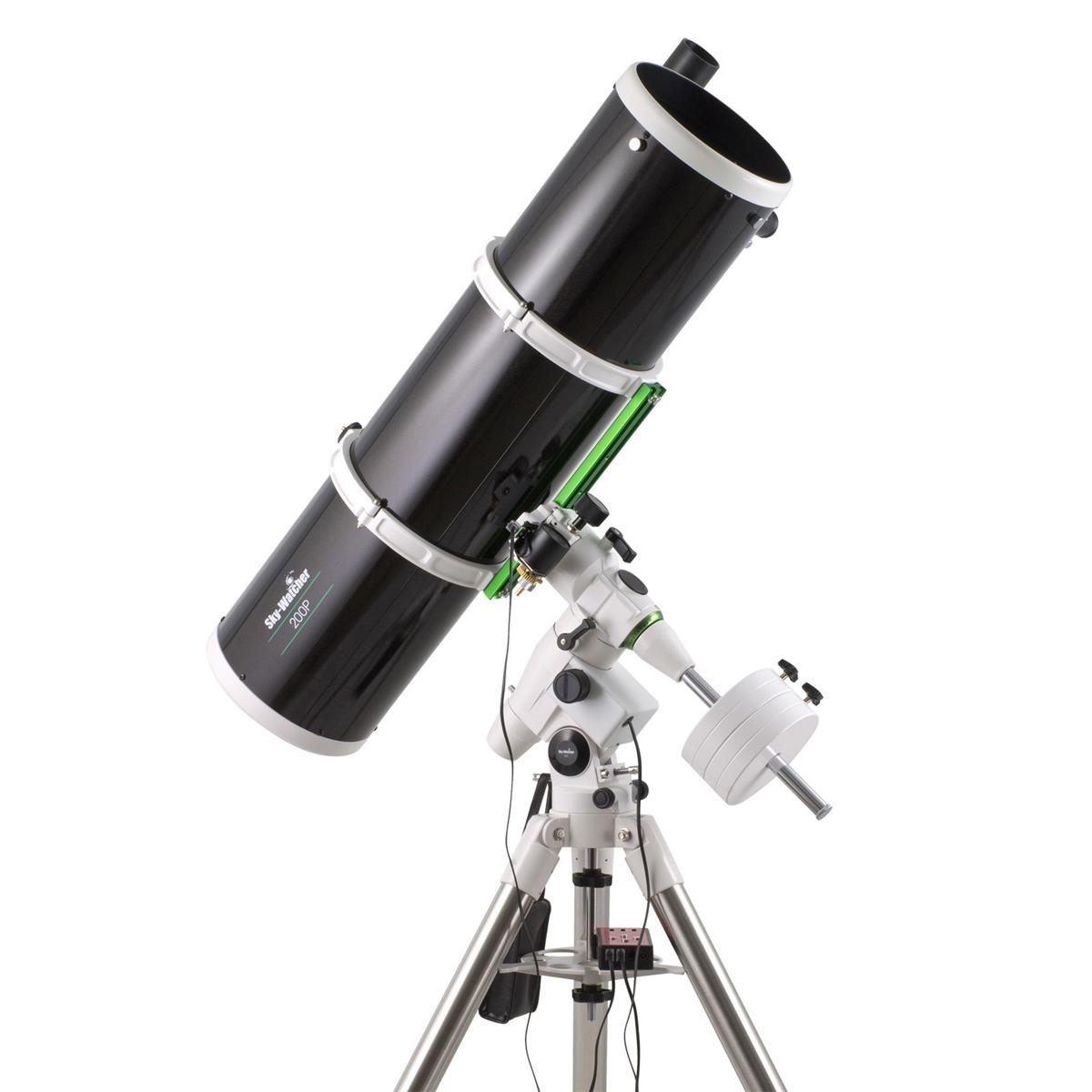 Sky-Watcher Newton-Teleskop 200 mm f/5 auf NEQ5 motorisierter Doppelachsen-Montierung