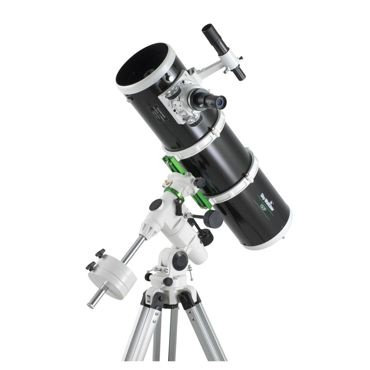 Newton Sky-Watcher 150P-teleskop på EQ3-2-fäste