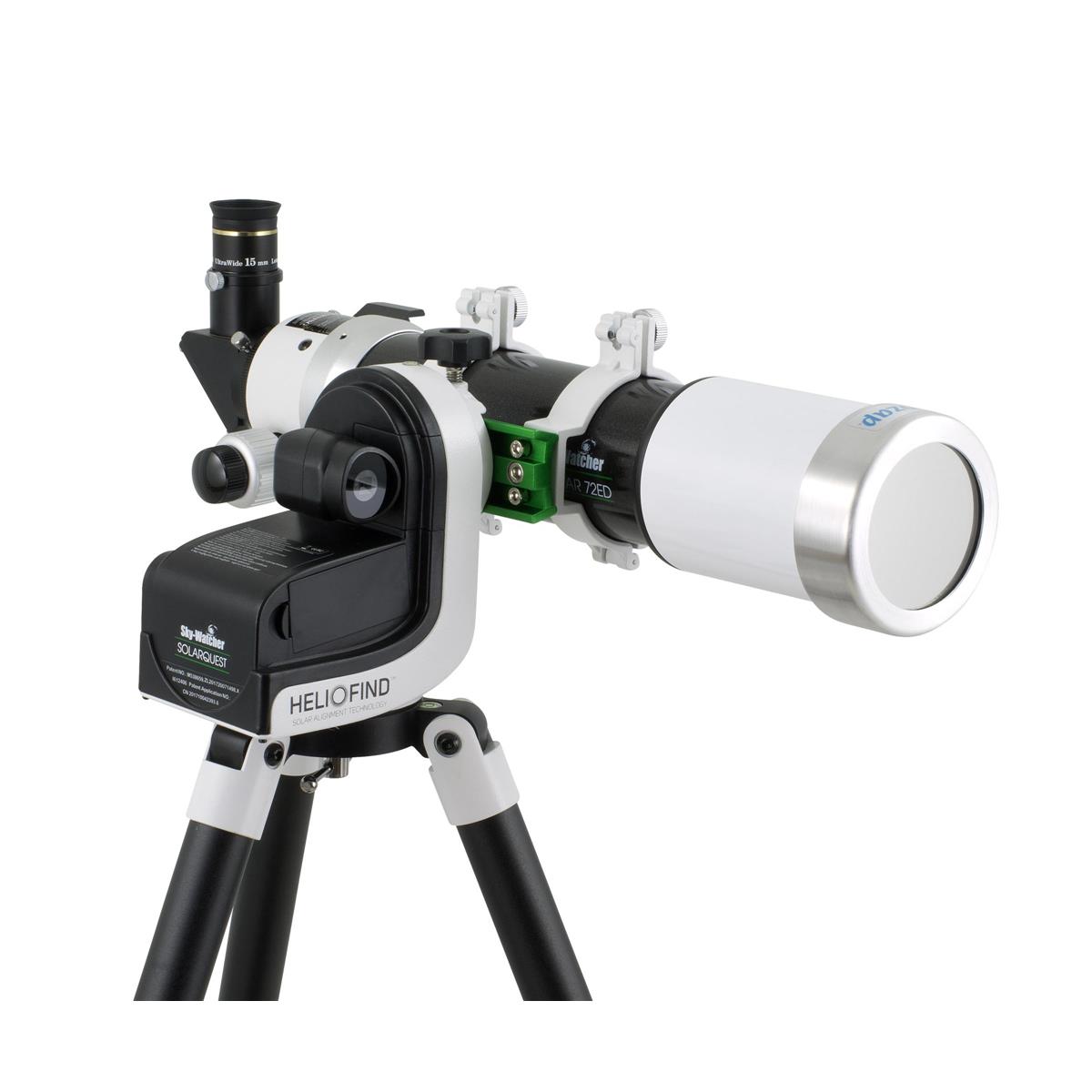 Montura azimutal motorizada SolarQuest para observación solar - Sky-Watcher