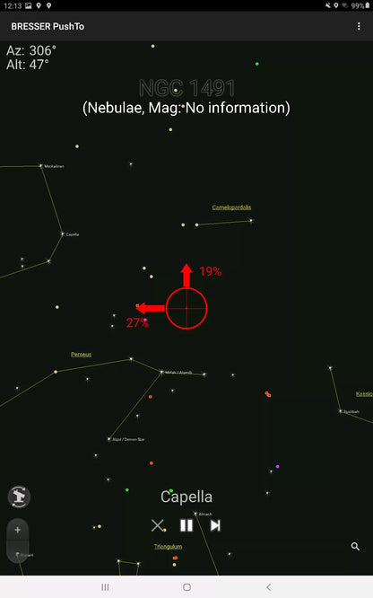 Télescope BRESSER PushTo AR-80/400 Smart-Télescope